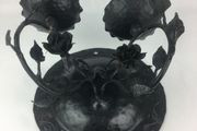 Vintage wall rose candleholder