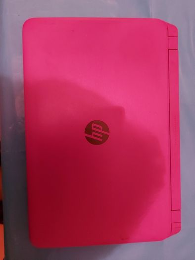 HP 15.6inch Laptop, purple colour, AMD A8-6410 APU 2.0GHz with AMD Radeon R5 Graphics, 4 GB Ram, almost 1 Terrabyte HDD, Windows 10,
