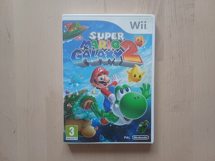 Nintendo Wii Super Mario Galaxy 2 Console Video Game 2010