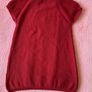Brand new with tag Girls Burgundy Knitted Dress / Tunics Image 4