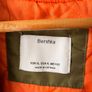 Vintage Y2K Style Bershka MA-1 Bomber Jacket XL Khaki Orange Lined Oversized Streetwear Image 3
