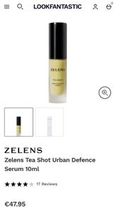 Zelens Tea Shot Urban Defence Serum