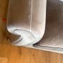 grey velvet sofa Image 5