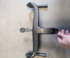 CRW integrated handlebars 110/36