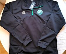 Brand New 2022 Shamrock Rovers Umbro 1/4 Zip Top Size XXL Adults