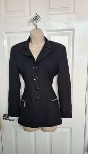 Black Jacket from Georges Reich Paris size 36/UK 8