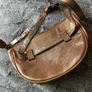 Dune Gold Snake Skin Waist Belt Bag New Image 3