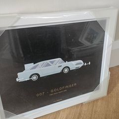Janes Bond Aston Martin Framed Print