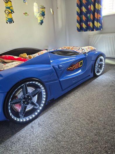 Kids car bed