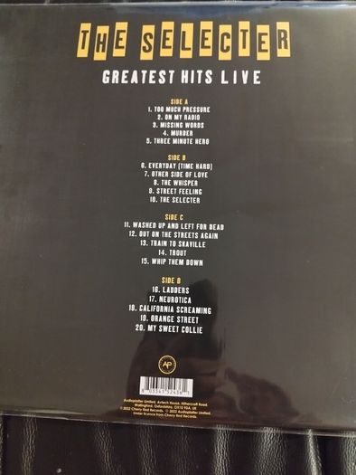 The Selecter Greatest hits live clear vinyl 2lp