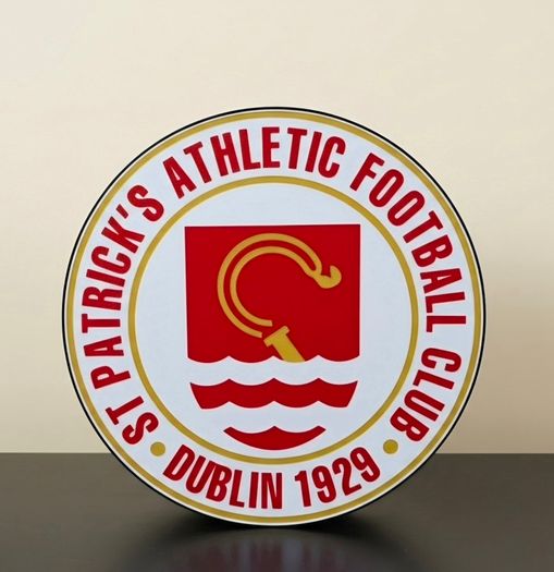 St Patricks Athletic Football Club Crest Light