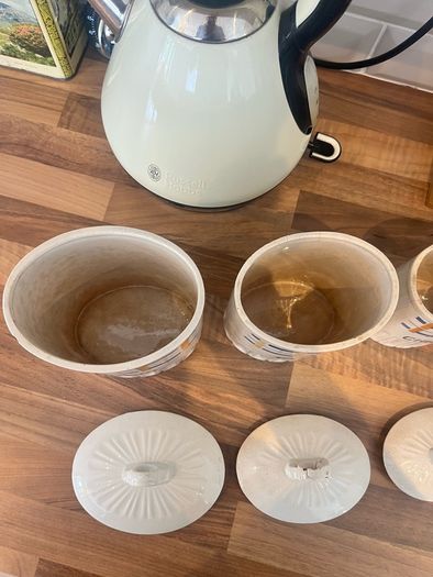 Antique French Kitchen Jars/Cannisters