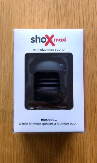 Shox Maxi Tiny Speaker - Brand New!