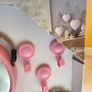 Set of 3 heart shaped mirrors Image 2