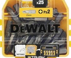 DEWALT Screwdriver PZ2 25 Piece Bit Set in Tic Tac Box, DT71521-QZ
