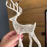 Voronoi Holiday Christmas Deer Image 10