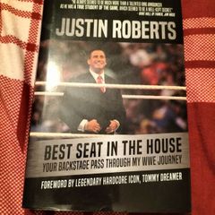 Justin Roberts book WWE wwf