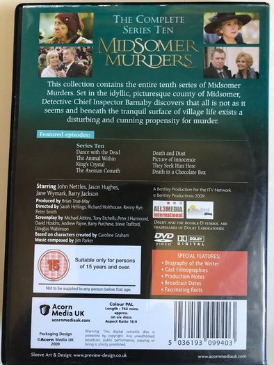 Midsummer Murders [(2006-2008] Season 10 [TV DVD Boxset]