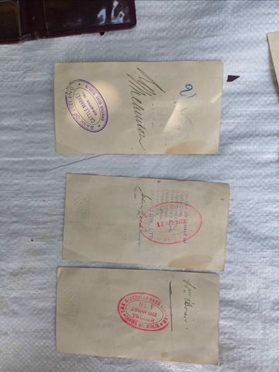 Vintage Hibernian Bank Cheques Set (Dublin, March 1932)