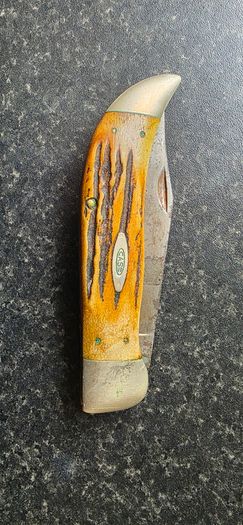EVintage 1965 CASE XX 5172 Bulldog Stag Folding Pocket Knife USAnter a catchy title