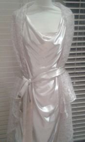 New designer dress with lace from Allicano Dublin One Size