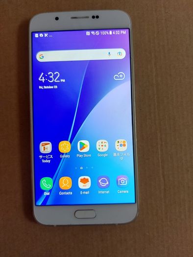 Samsung Galaxy A8, Model SCV 32, 2GB Ram, 32GB HDD, Android version 7.0, in excellent working and cosmetic condition