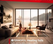 Electric Underfloor Heating Film under Laminat flooring