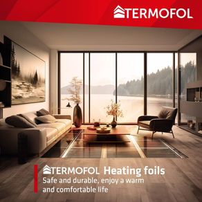 Electric Underfloor Heating Film under Laminat flooring