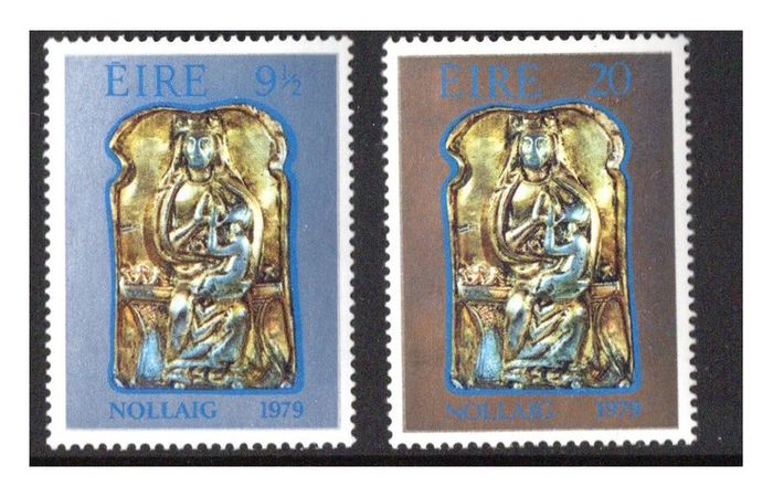 1979 Ireland Christmas Commemorative Stamps Mint Never Hinged (MNH)