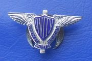UNITY - SOCIETY OF UNITED MOTORISTS (buttonhole fitting) - membership enamel badge (c.1935)