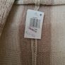 Beige Waterfall Cardigan - Size Medium/Size 12 Image 2