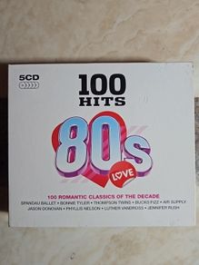 100 Hits 80s Love 5CD Boxset