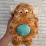 Anna Club Plush Plush Dog Blue nose approx. 40 cm. Used Please see photos Image 4