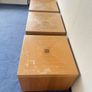 3 x Oak Side Units Image 5