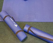 HIT YOGA 5mm BLUE YOGA MAT Comfortable Lightweight & Durable