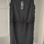 dress bnwt size 12 Streetone dress sleeveless black & white patterned Image 5