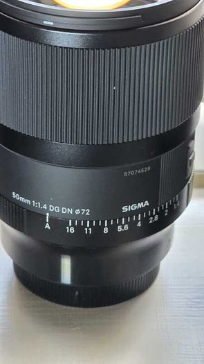 Sigma 50mm F1.4 DG DN Full Frame Art lens (L Mount)