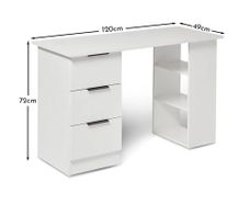 3 Drawer Desk for Work