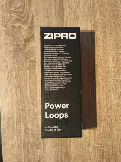 ZIPRO Power Loops Fitness Resistance Bands Set