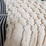 Ex display large 55cm x 38cm 100% cotton canvas cushion COVER Image 2
