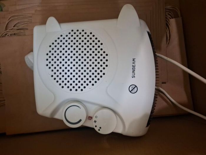 Sunbeam fan heater