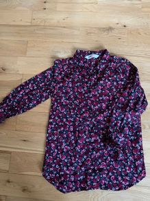 Flowery shirt with adjustable sleeves from H&M for 10 year old