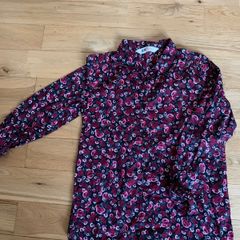 Flowery shirt with adjustable sleeves from H&M for 10 year old