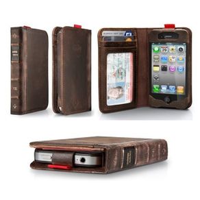 Leather Twelve South Book iPhone 4, 4S Case Book Design Flip Wallet