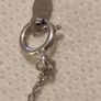 Sterling silver diamond necklace Image 4