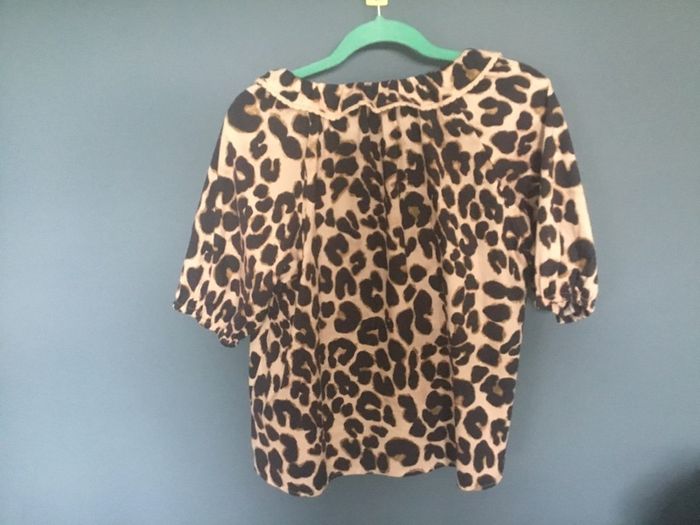 Wyse London leopard print top