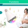 Smartbulb Wireless Bluetooth Speaker LED RGB Bulb App Controlled Image 8