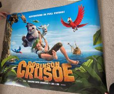 Robinson Crusoe movie poster - original cinema size