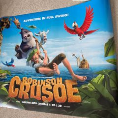 Robinson Crusoe movie poster - original cinema size