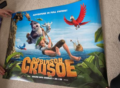 Robinson Crusoe movie poster - original cinema size